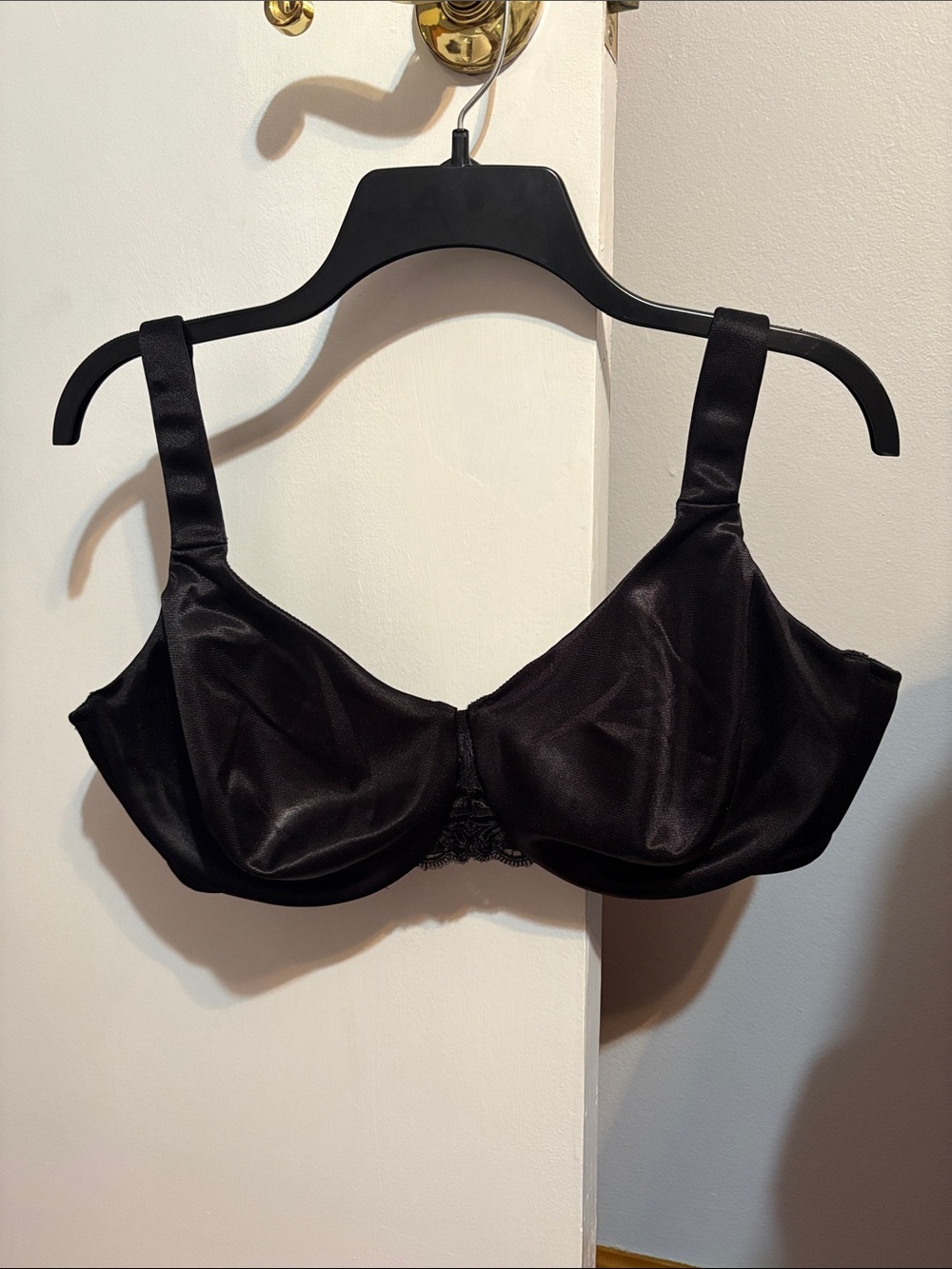 Black/Nude Underwire Minimizer Bra - Women Intimates
